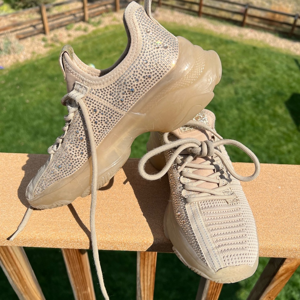 Steve madden maximum blush multi sneakers 4M